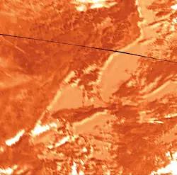 Sentinel-3 SLSTR F1 Brightness Temperature image